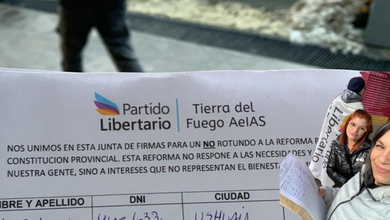 Junta firmas contra la reforma constitucional que impulsa Melella
