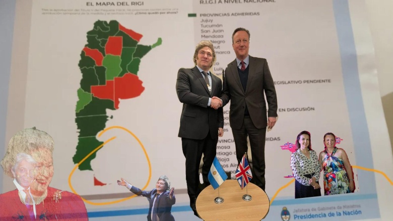 Nuevamente desaparecen las Islas Malvinas de un mapa oficial de la República Argentina