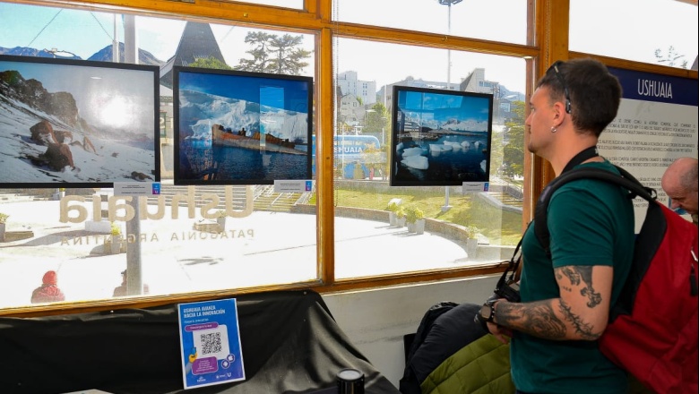 Inauguran la muestra fotográfica “Una ventana a la Antártida”