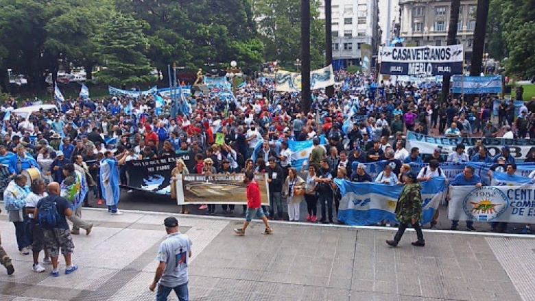 Nuestros veteranos de Malvinas, una vez más, son la cara del vergonzante abandono estatal