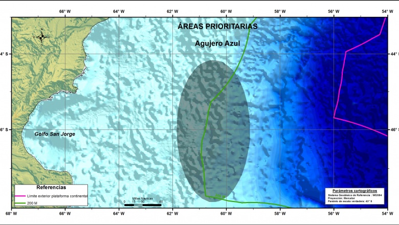 El Proyecto AMP Bentónico "Agujero Azul" favorece al Reino Unido y no permite la administración de nuestros recursos