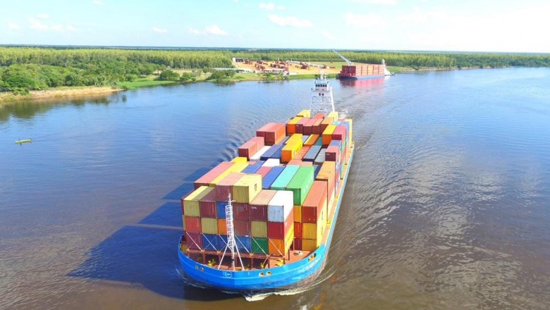 La hidrovía, el Río de la Plata y el Atlántico Sur