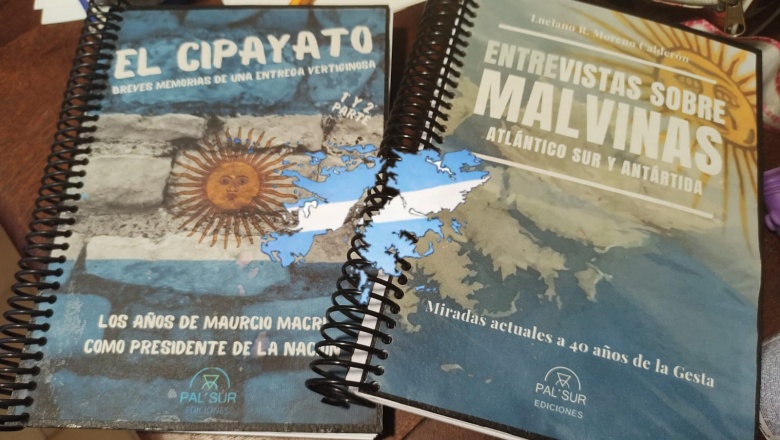 📒 Malvinero fueguino presentó su nuevo libro "Entrevistas sobre Malvinas, Atlántico Sur y Antártida"