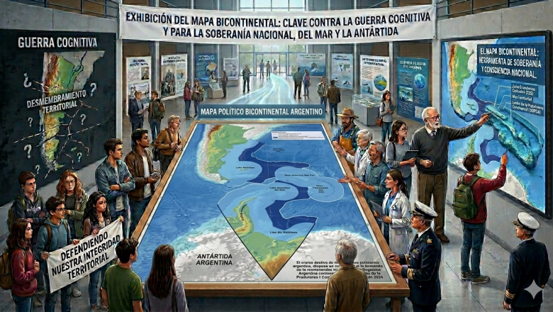 Revisionismo geográfico, mapa bicontinental y educación en el escenario geoestratégico actual