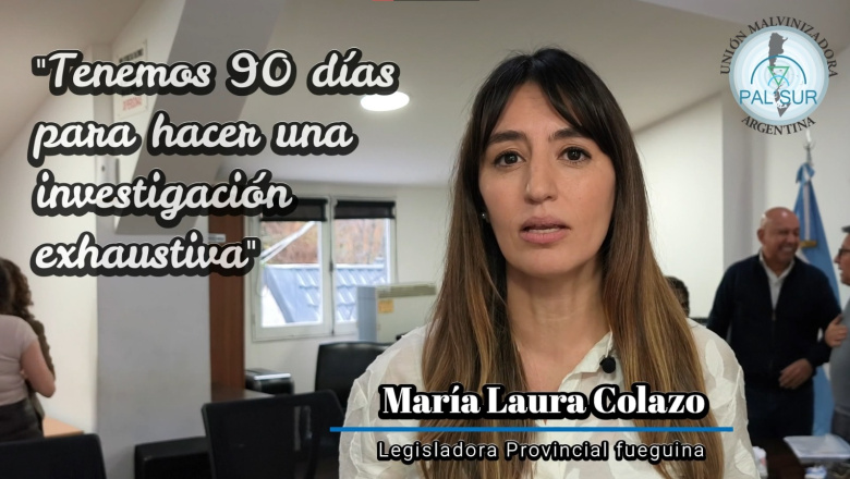 Laura Colazo: “Tenemos 90 días para hacer una investigación exhaustiva”