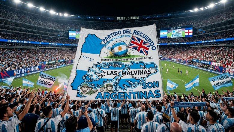 Malvinas en el corazón y en la cancha: el llamado de los excombatientes a alentar con orgullo, patriotismo y memoria