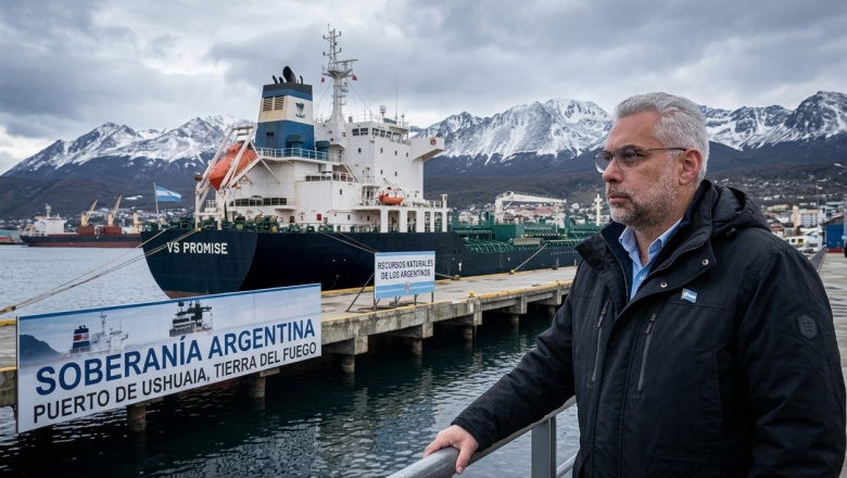 Matías Lapadula exigió informes por la operatoria de un buque británico en Tierra del Fuego