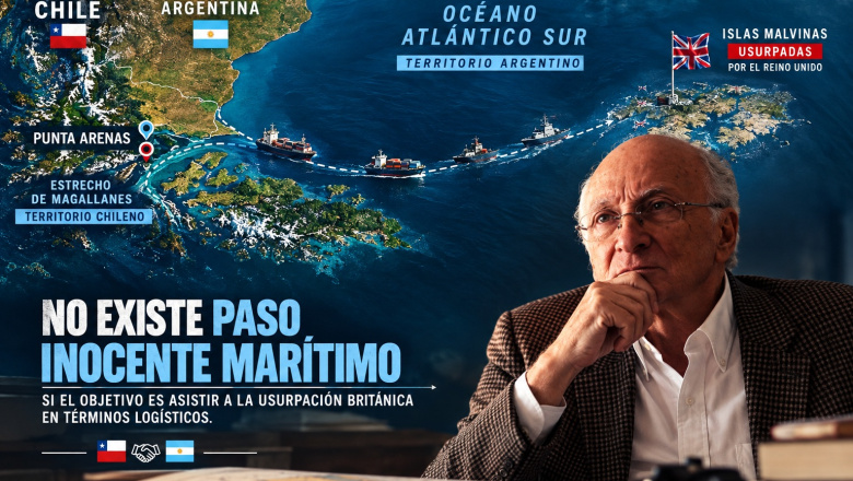 No es “Paso Inocente” el transporte marítimo entre Punta Arenas y Malvinas