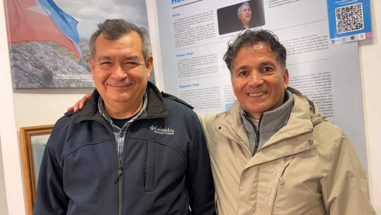 Dos veteranos que compartieron una balsa en el hundimiento del ARA Gral. Belgrano se reencontraron 44 años después en Ushuaia