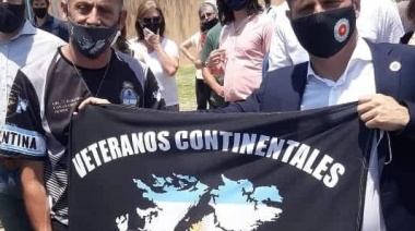 Repudio por el encuentro de Kicillof con los soldados continentales no combatientes de la Gesta de Malvinas