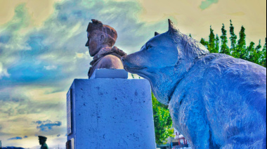 "Poncho", el heroico Perro Polar Argentino, tendrá su escultura en el Paseo de exploradores Antárticos de Ushuaia
