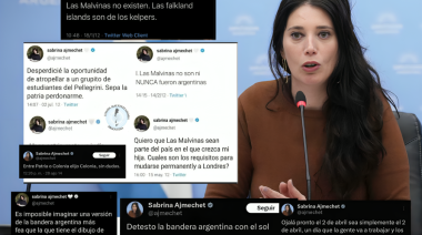 La diputada PRO-británica de LLA desembarca en Ushuaia