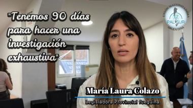Laura Colazo: “Tenemos 90 días para hacer una investigación exhaustiva”