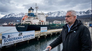 Matías Lapadula exigió informes por la operatoria de un buque británico en Tierra del Fuego