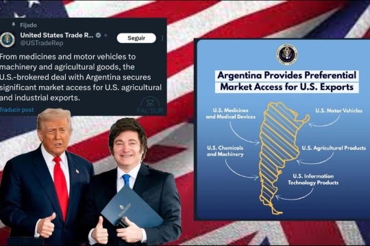 Estados Unidos celebra acuerdos con Argentina legitimando la usurpación británica de  Malvinas