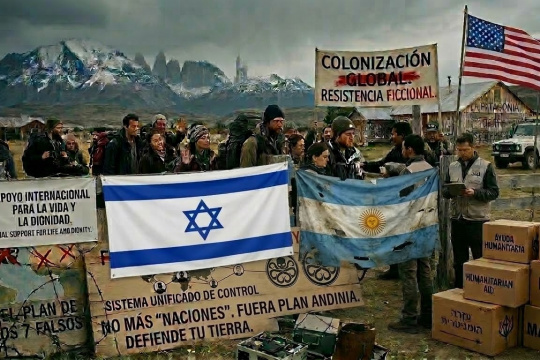¿Éxodo sionista a la Patagonia argentina y chilena? Colonización solapada de ayuda humanitaria