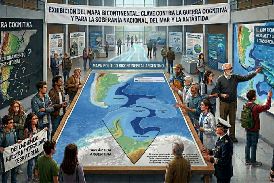 Revisionismo geográfico, mapa bicontinental y educación en el escenario geoestratégico actual
