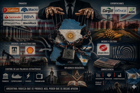 Las nuevas oligarquías financieras, el control silencioso de la Argentina