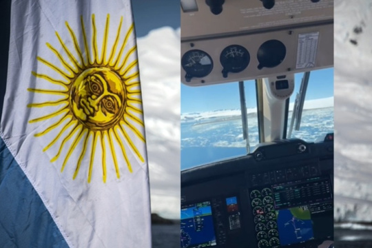 El hombre y la empresa detrás del vuelo que cambió la historia bicontinental fueguina