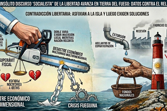 El insólito discurso "socialista" de la Libertad Avanza en Tierra del Fuego: Datos contra el relato