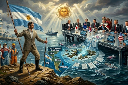 La mesa ajena: Argentina ante el banquete transpacífico… y Malvinas