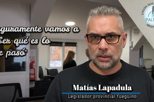 Matías Lapadula: “Vamos a descubrir a los que por acción u omisión son los culpables”
