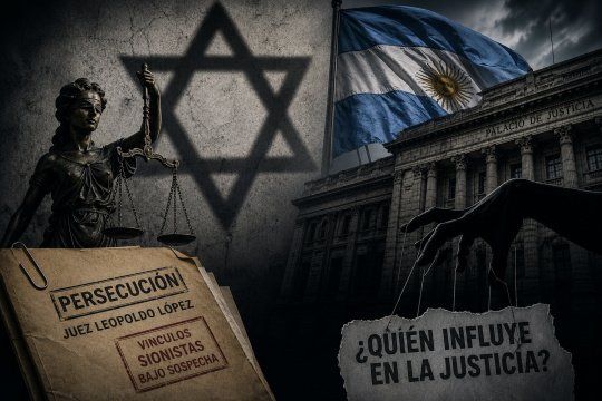 La sombra del sionismo en la Justicia argentina: la persecución al juez López y el peligro de un precedente nefasto