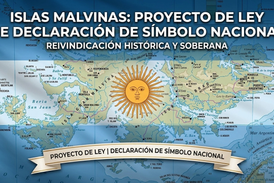 Malvinas es Símbolo Nacional: un proyecto de ley que lleva la causa soberana al corazón de la vida cotidiana