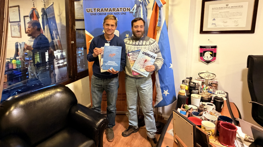 La Unión Malvinizadora se reunió con el presidente de la “Comisión Malvinas, Atlántico Sur y Antártida” de la Legislatura fueguina