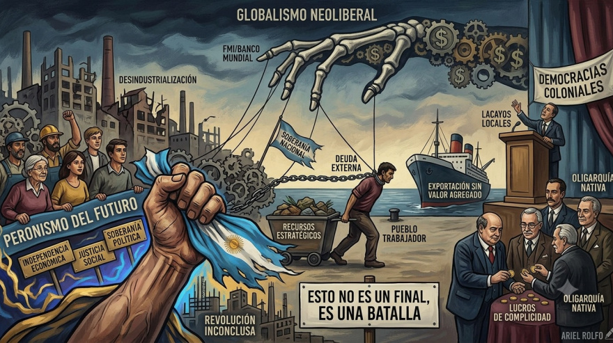 La arquitectura de medio siglo de colonialismo neoliberal globalista