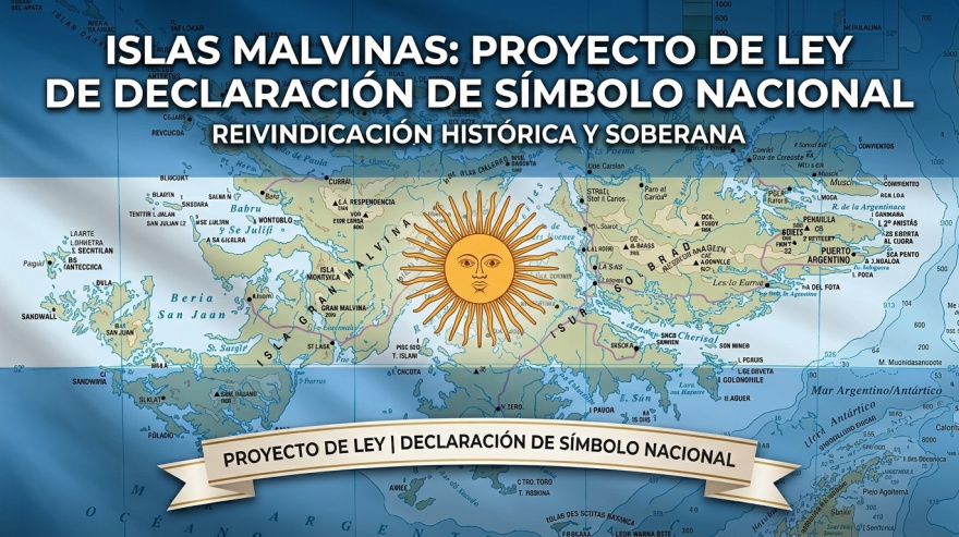 Malvinas es Símbolo Nacional: un proyecto de ley que lleva la causa soberana al corazón de la vida cotidiana