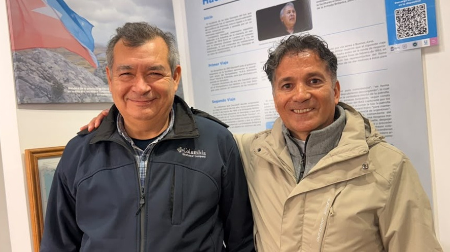 Dos veteranos que compartieron una balsa en el hundimiento del ARA Gral. Belgrano se reencontraron 44 años después en Ushuaia